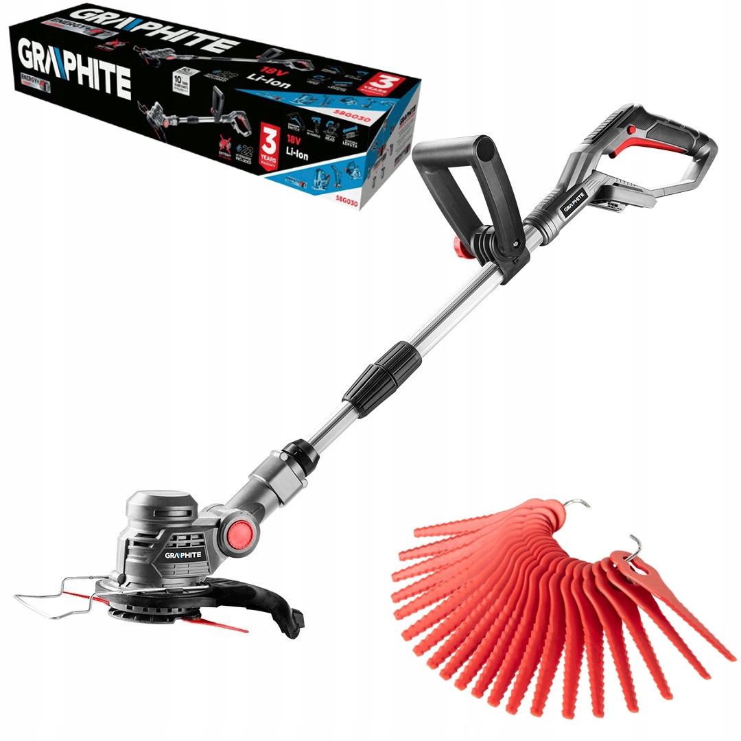 

Graphite Podkaszarka 18V E+ 254mm bez akum. 58G030
