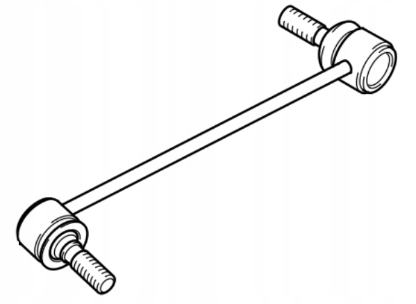 5483026100 - РЫЧАГ СТАБИЛИЗАТОРА ЛЕВЫЙ ПЕРЕДНИЙ HYUNDAI SANTA FE