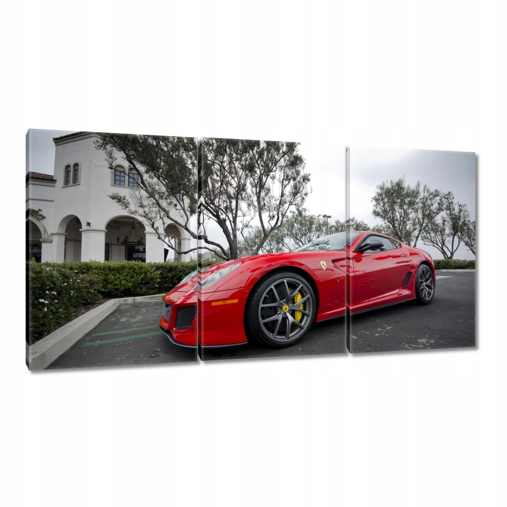 

Obrazy 60x30 Czerwony samochód Ferrari