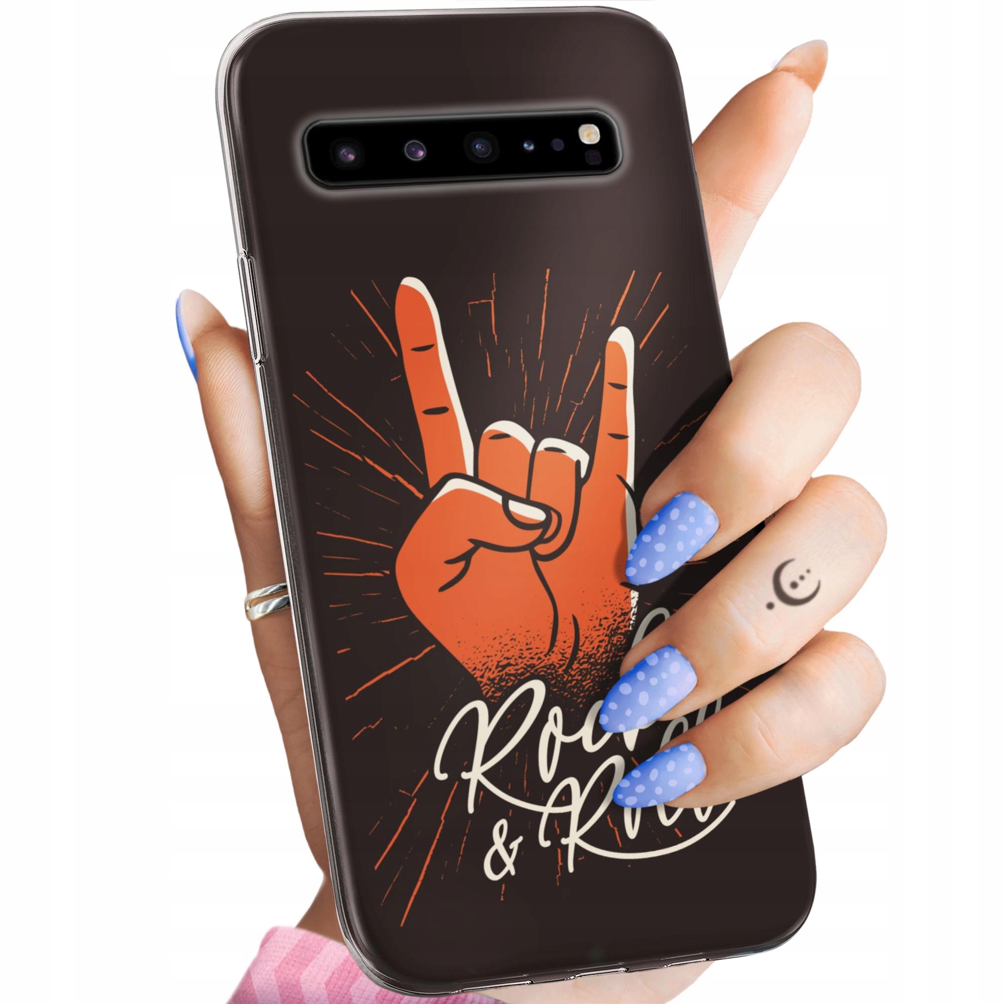 Etui Do Samsung Galaxy S10 5G Rockowe Rock Rock And Roll Gitara Punk