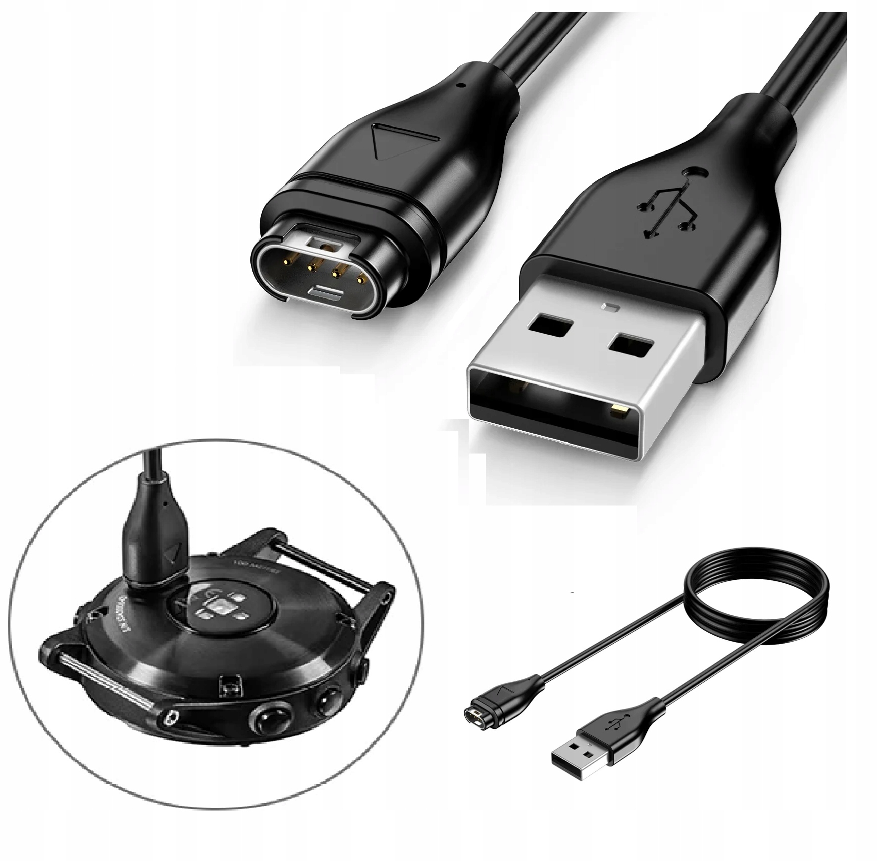 Ładowarka Usb Kabel do Garmin Enduro Enduro 2/ Enduro 3