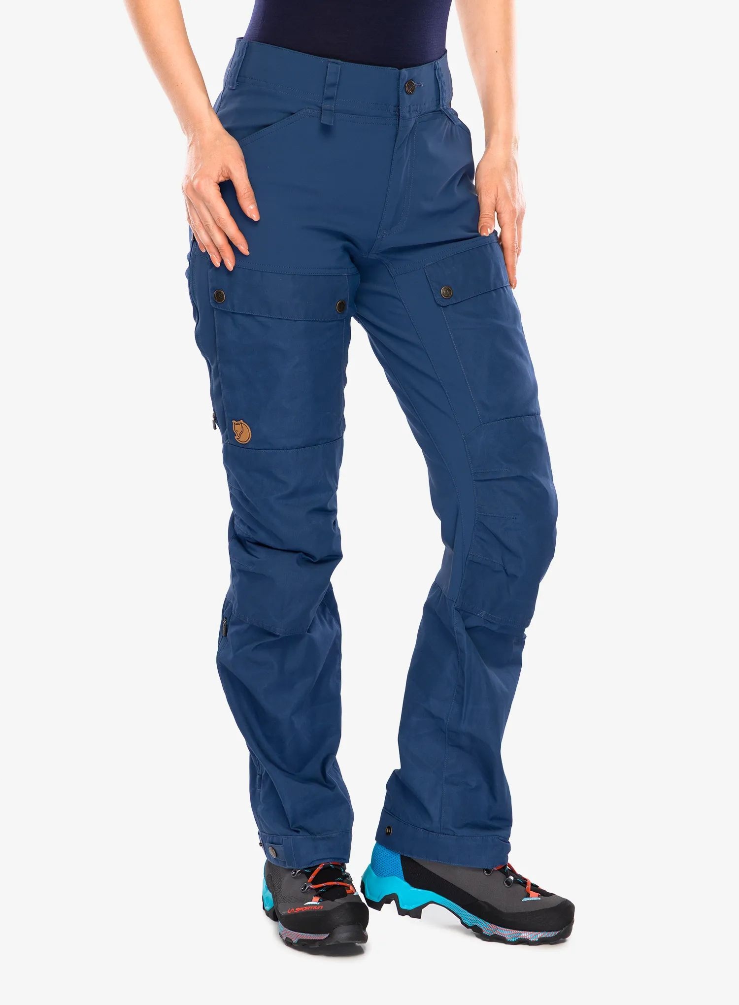 Spodnie trekkingowe damskie Fjallraven Keb Trousers indigo blue 36 (s)