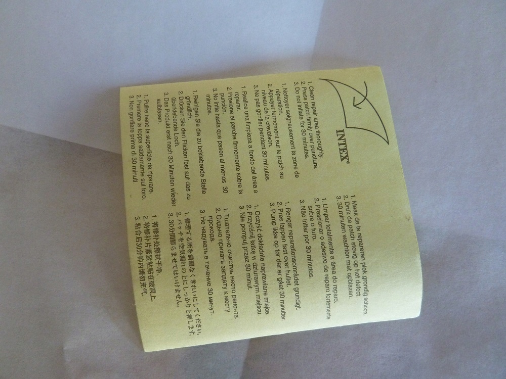 Duży 2 osoby Materac Dmuchany Łóżko Intex z pompką Waga produktu z opakowaniem jednostkowym 7.4 kg