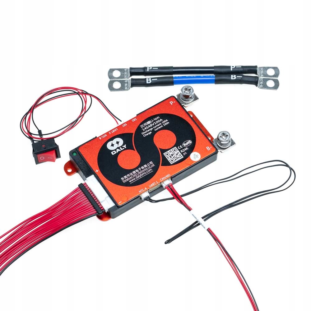 Modul Smart Bms 14S 100A Li-Ion Balanser-K Bt, WiFi