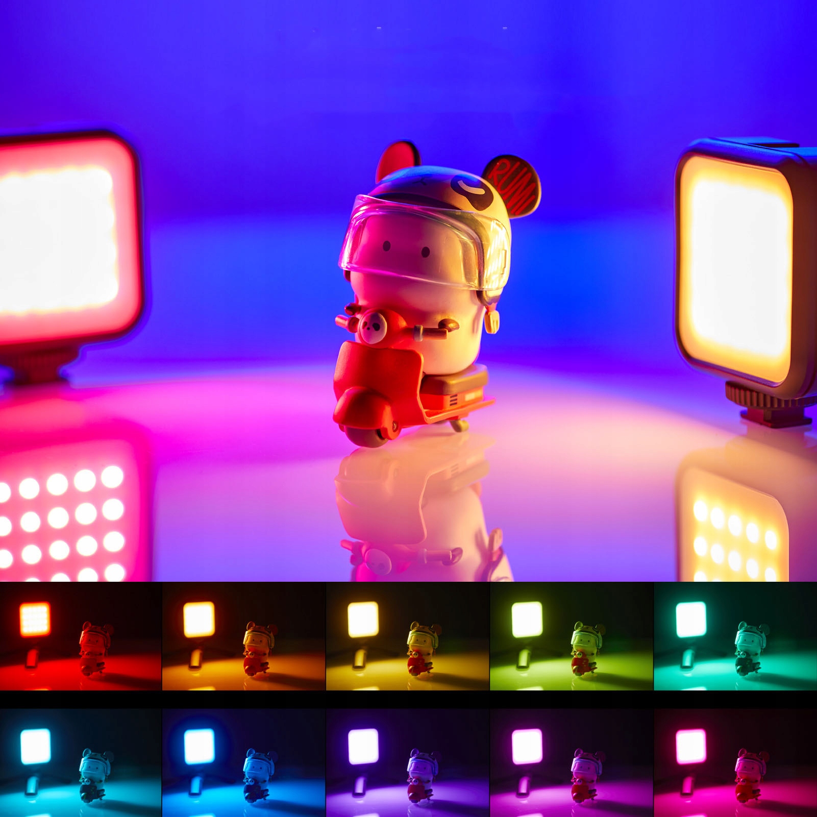 Lampa LED Godox LED6R RGB AKUMULATOR 1800 mAH Model LED6R