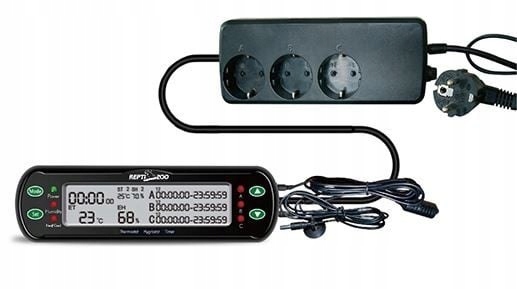 Levně Repti-Zoo Thc Deluxe Termostat hygrostat s programátorem