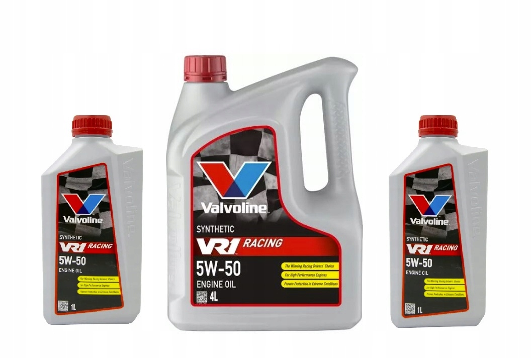 Valvoline 5W50 Olej Sinkiowy Valvoline VR1 Racing 5W-50 Synthetic 6L