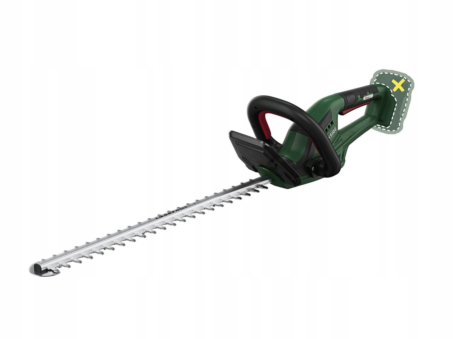 Mocne Nożyce Akumulatorowe Do Żywopłotu Trawy Parkside 51cm Phsa Osłona