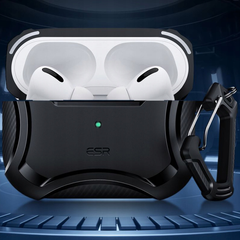 COVER OCHRONNY ETUI DO APPLE AIRPODS PRO 1 2 ESR MAGSAFE ZAWIESZKA MOCNY Model ESR541