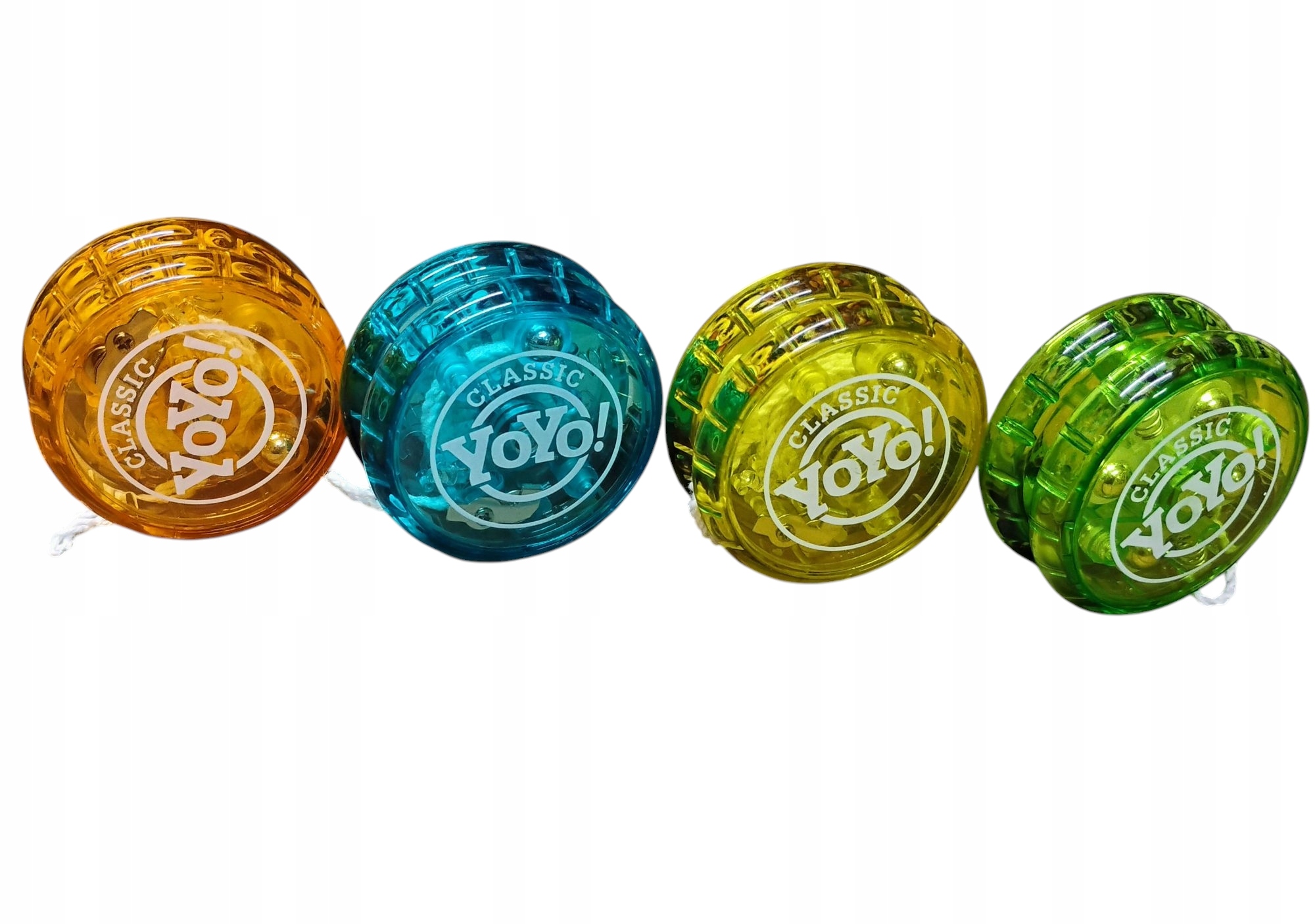 JOJO YOYO KOLOROWE 6CM LED ŚWIECĄCE E1690 EMAJ