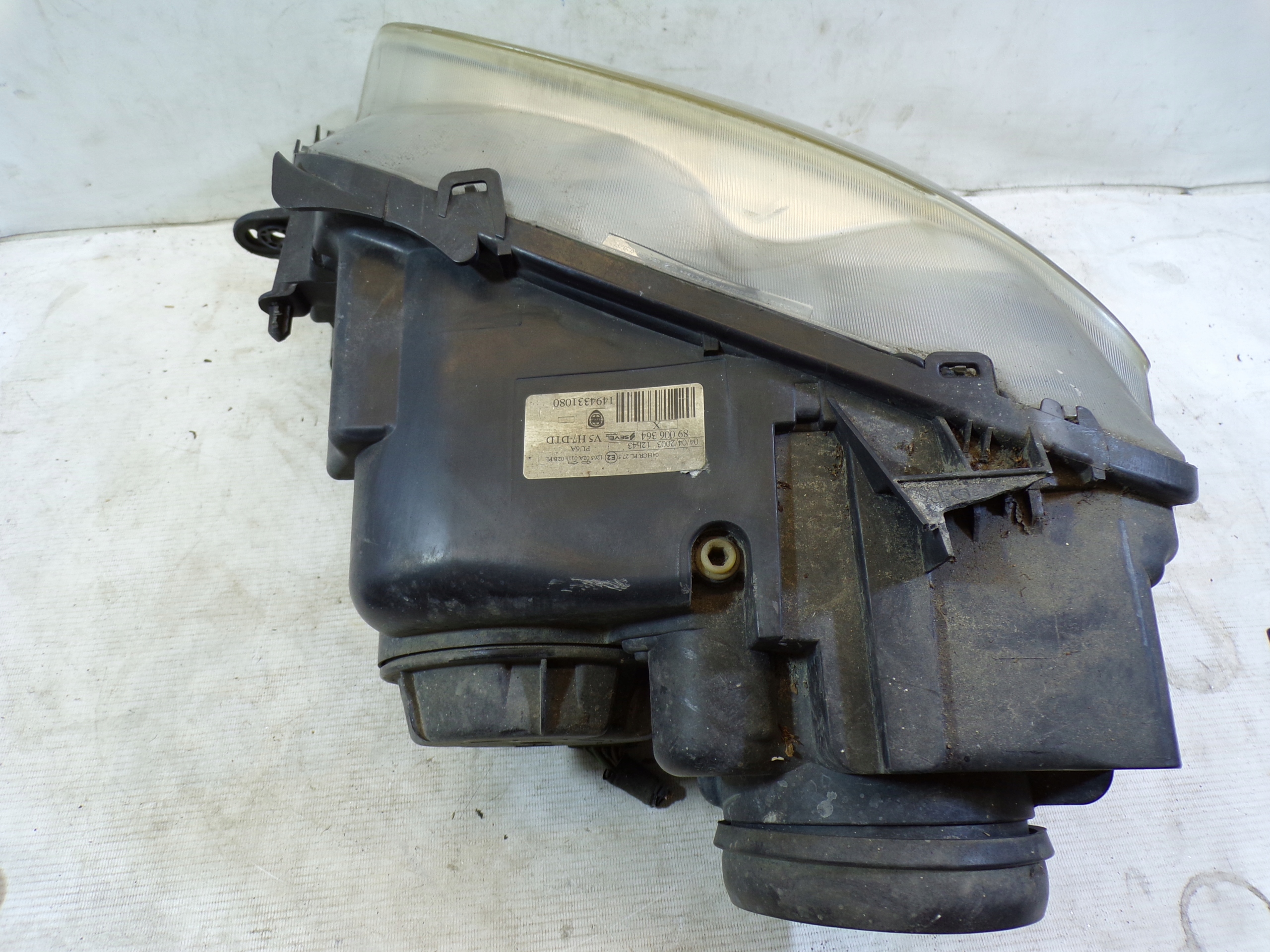 light right front front LANCIA PHEDRA (K1)