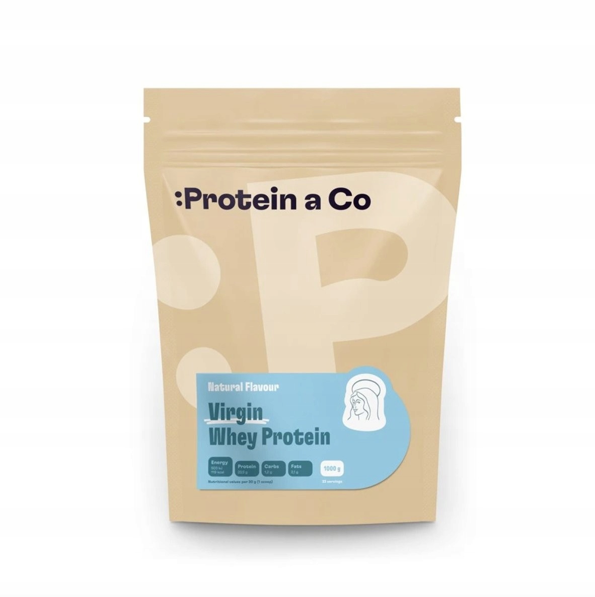 Protein a co Virgin Whey Protein (1000 g) Bez příchuti