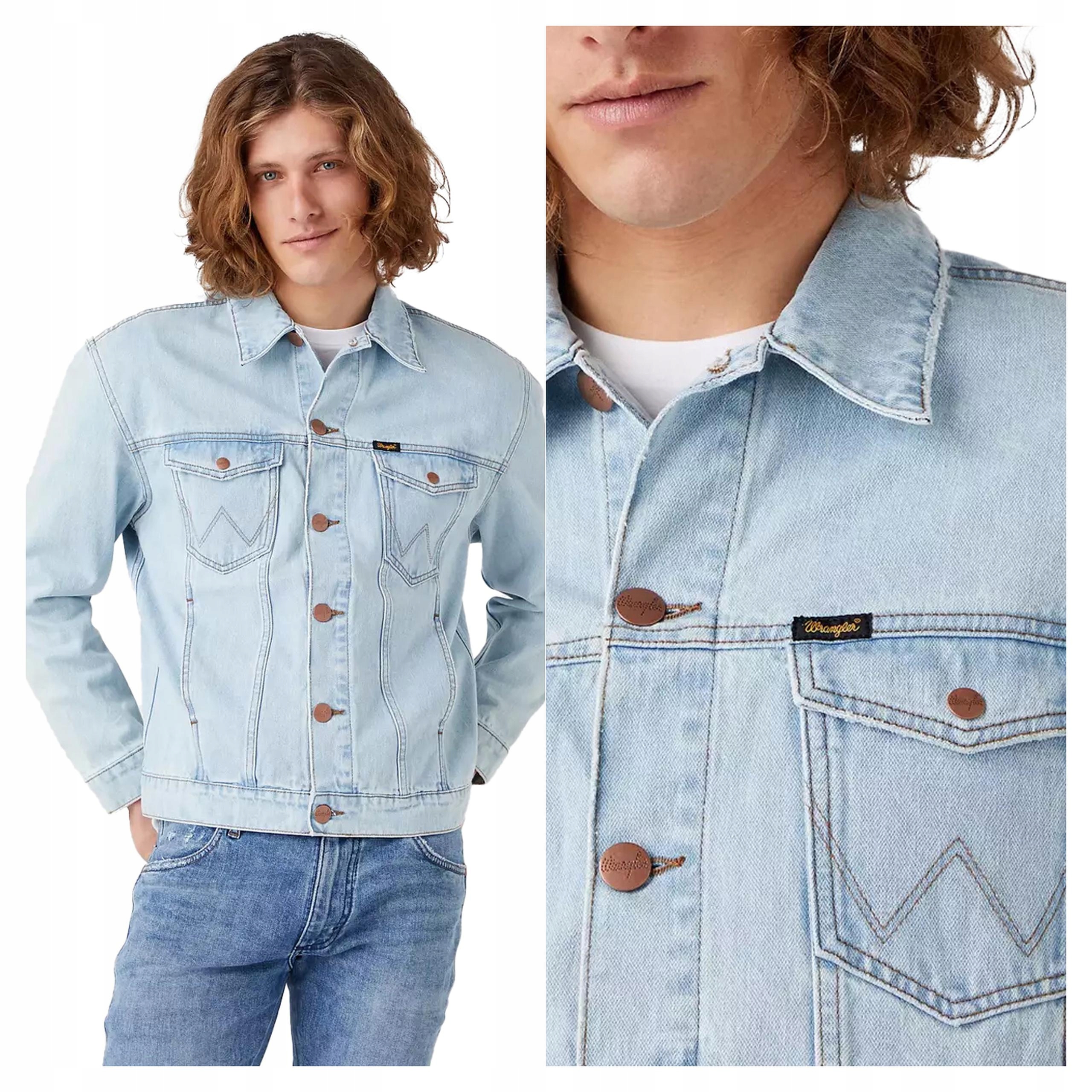 Pánská džínová bunda Wrangler Anti Fit Jacket XXL