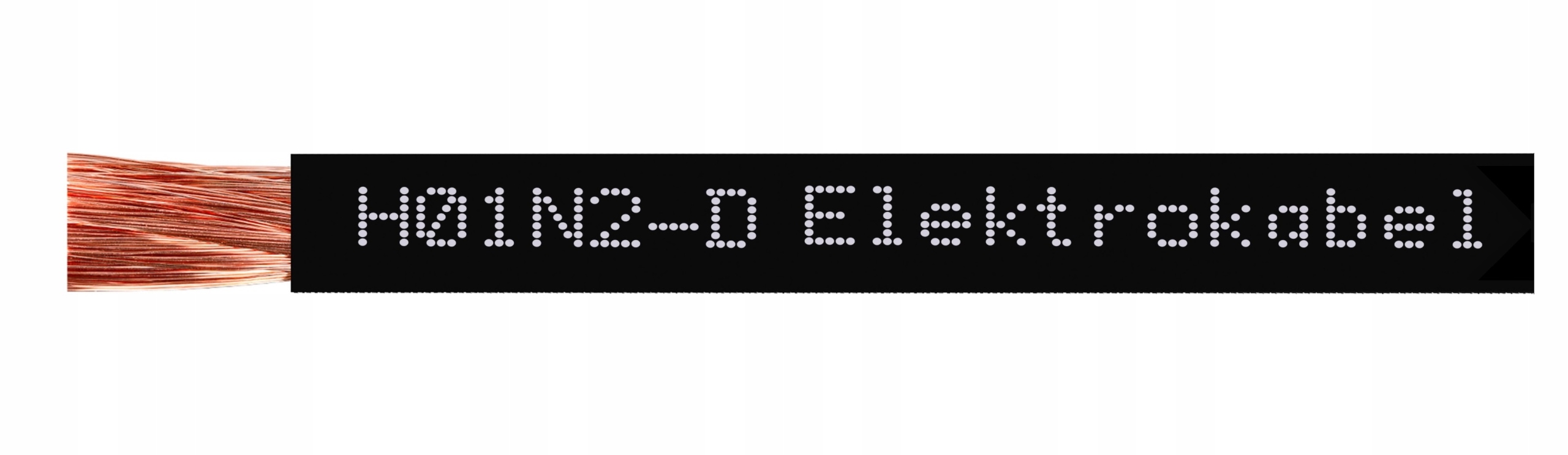 Kabel przewód spawalniczy OnS OS 25mm2 H01N2-D 100V masowy gumowy MIEDŹ 5m Znamionowy przekrój żyły 25 mm²