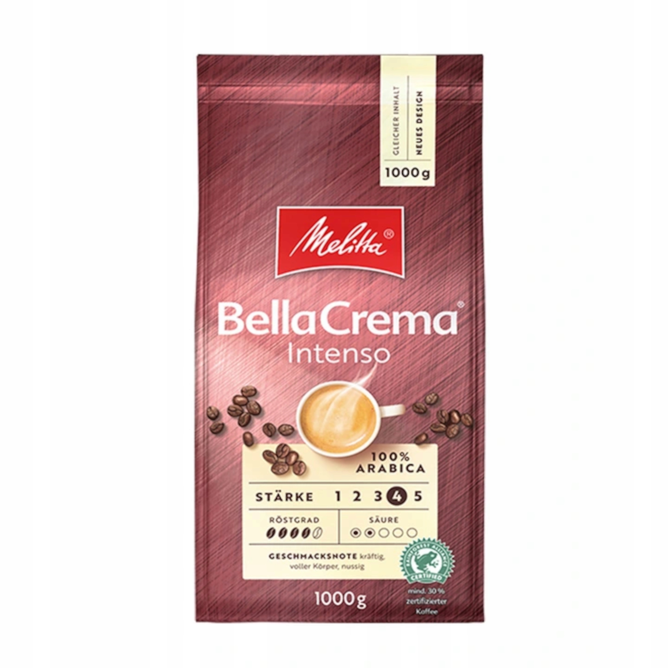Kawa ziarnista MELITTA Bella Crema Intenso 1 kg