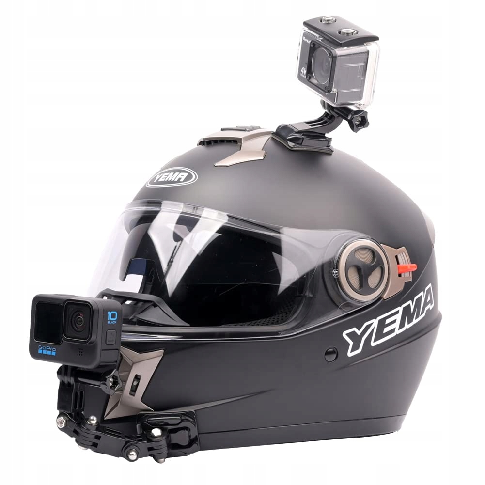 Zestaw Mocowań Kasku Do Kamery Sportowej GoPro Z Ramieniem YHTSPORT — miniatura 5