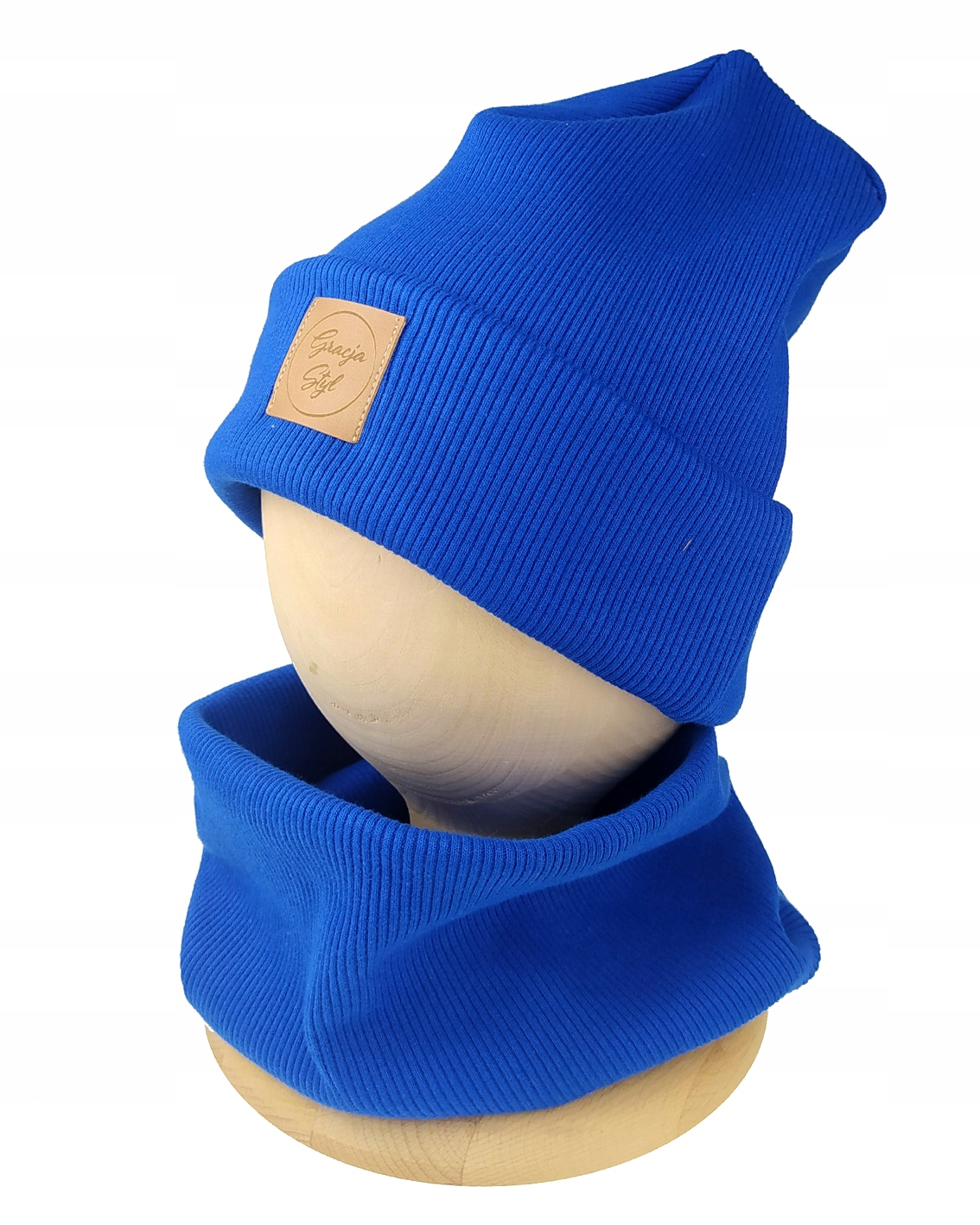 

Zestaw zimowy Czapka + Komin dla chłopca roz 44-47