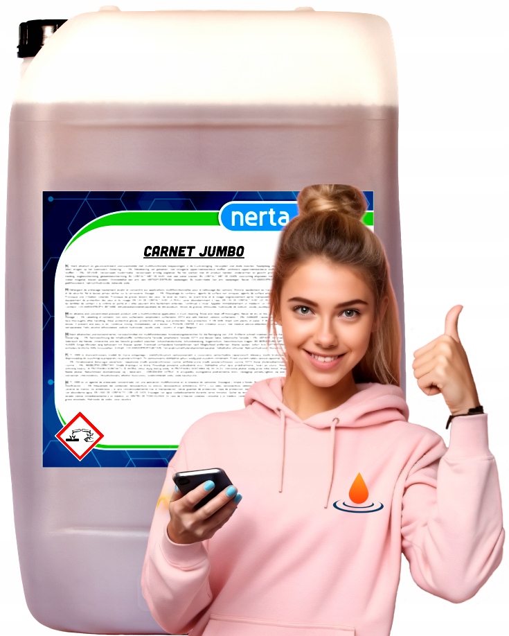 NERTA CARNET JUMBO aktywna piana koncentrat 25L