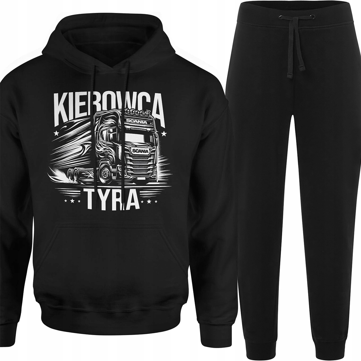 Teplákovka Pánský Komplet Pánských Tepláků Mikina Pro Řidiče Tira L