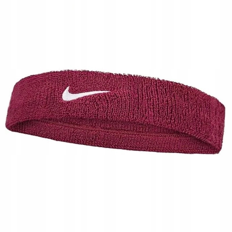 Nike Opaska Na Glowę Swoosh Headband Frotka Dark Team Red