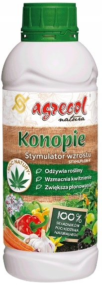 

Konopie Stymuflor K Stymulator Wzrostu 1 L Agrecol