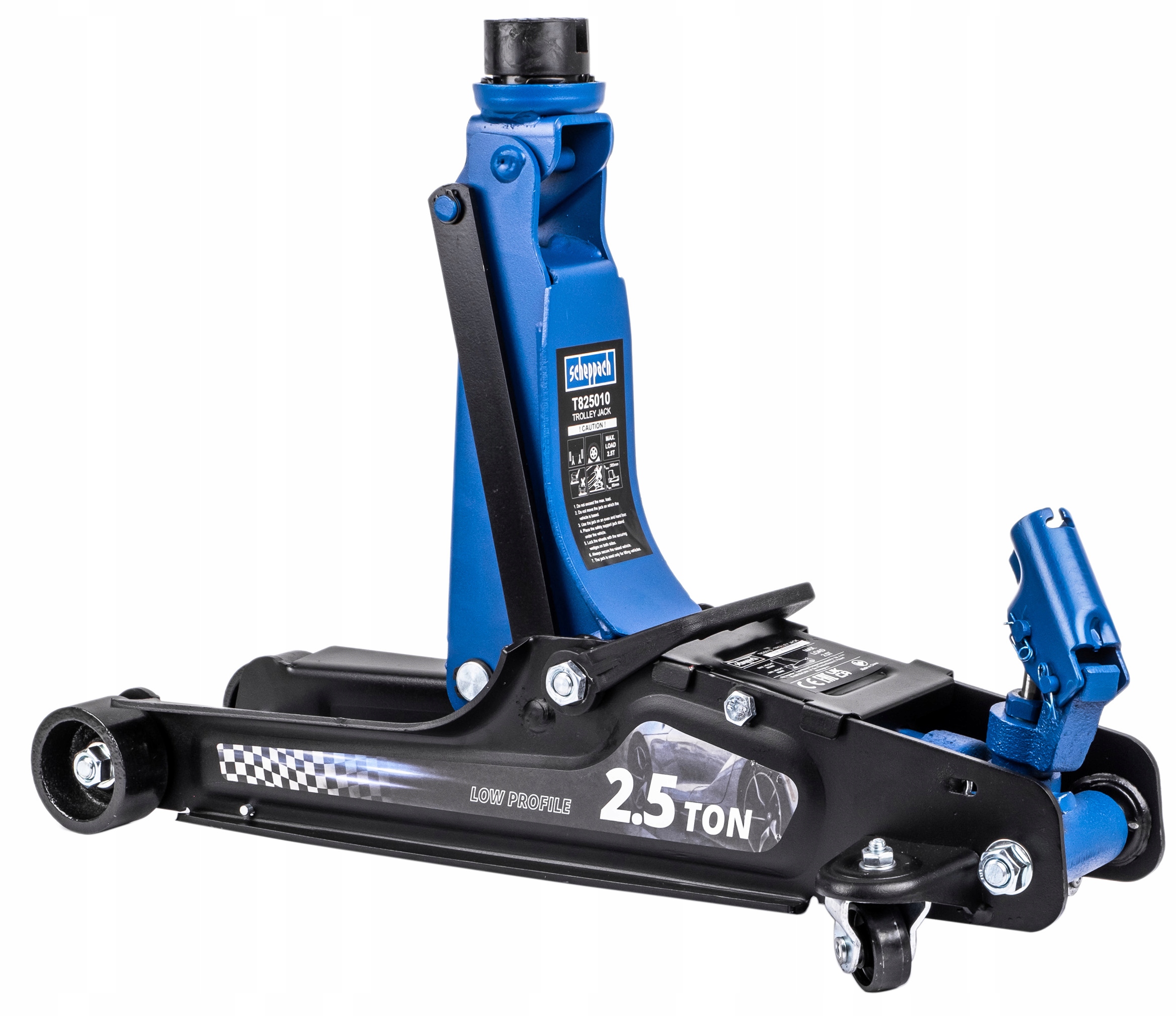 PODNOŚNIK SAMOCHODOWY ŻABA HYDRAULICZNY NISKOPROFILOWY SCHEPPACH 2,5 TONY Marka Scheppach