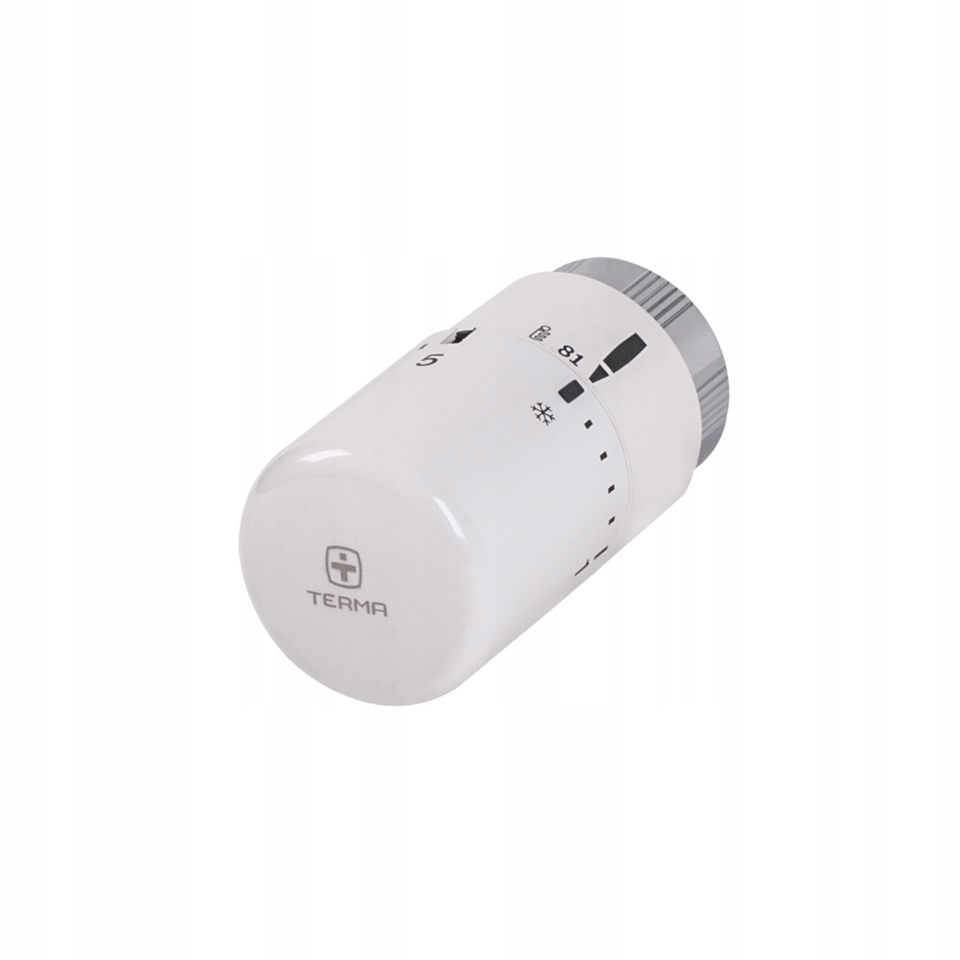 Termostatická hlavica Slim biela M30x1,5 Poletti