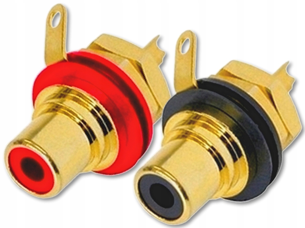 

Rean NYS367 Neutrik Wtyk Rca Gniazdo Cinch Stereo