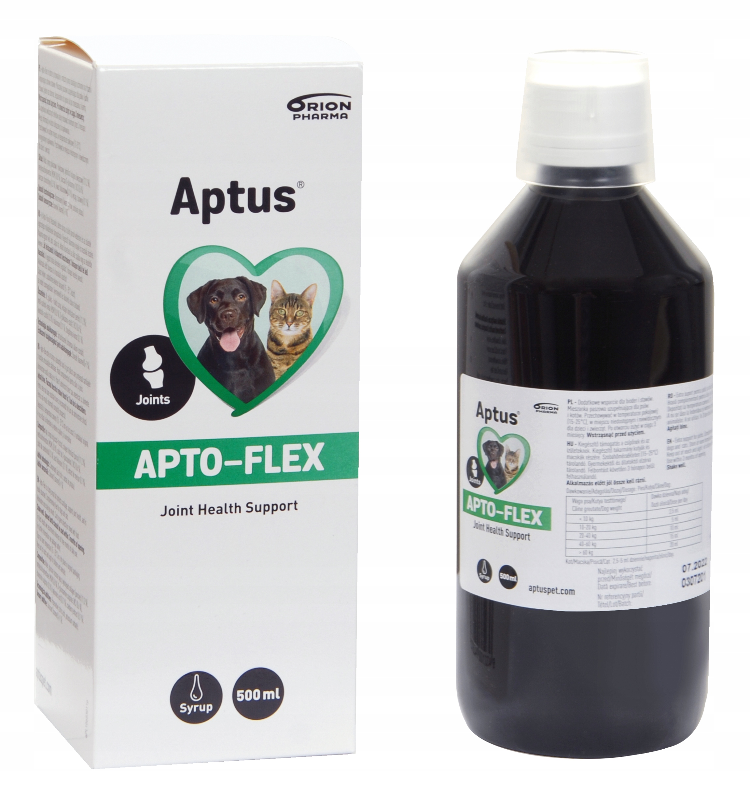 Aptus Apto-flex Syrop 500 ML Wspomaganie Stawów