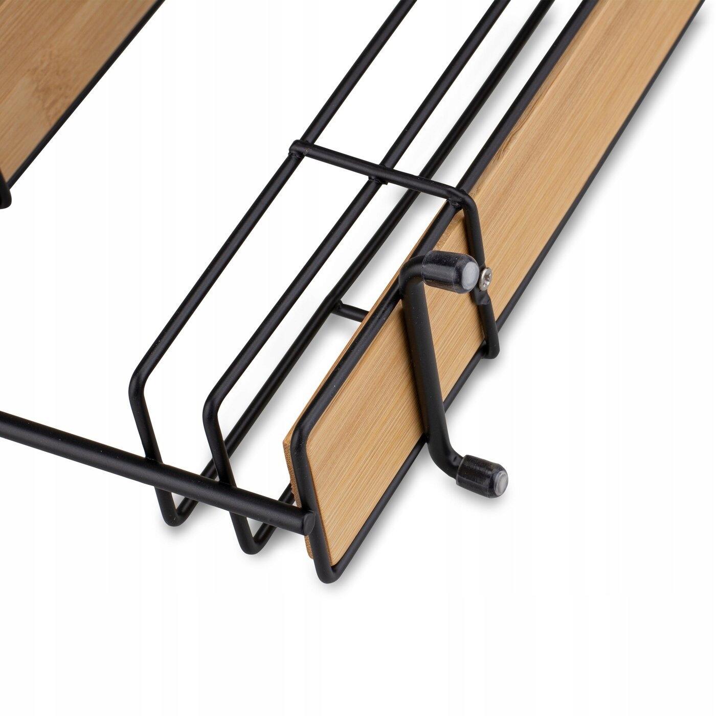 Stojak na przyprawy Tadar 31 x 7,5 x 31 cm czarno-brązowy Marka Tadar