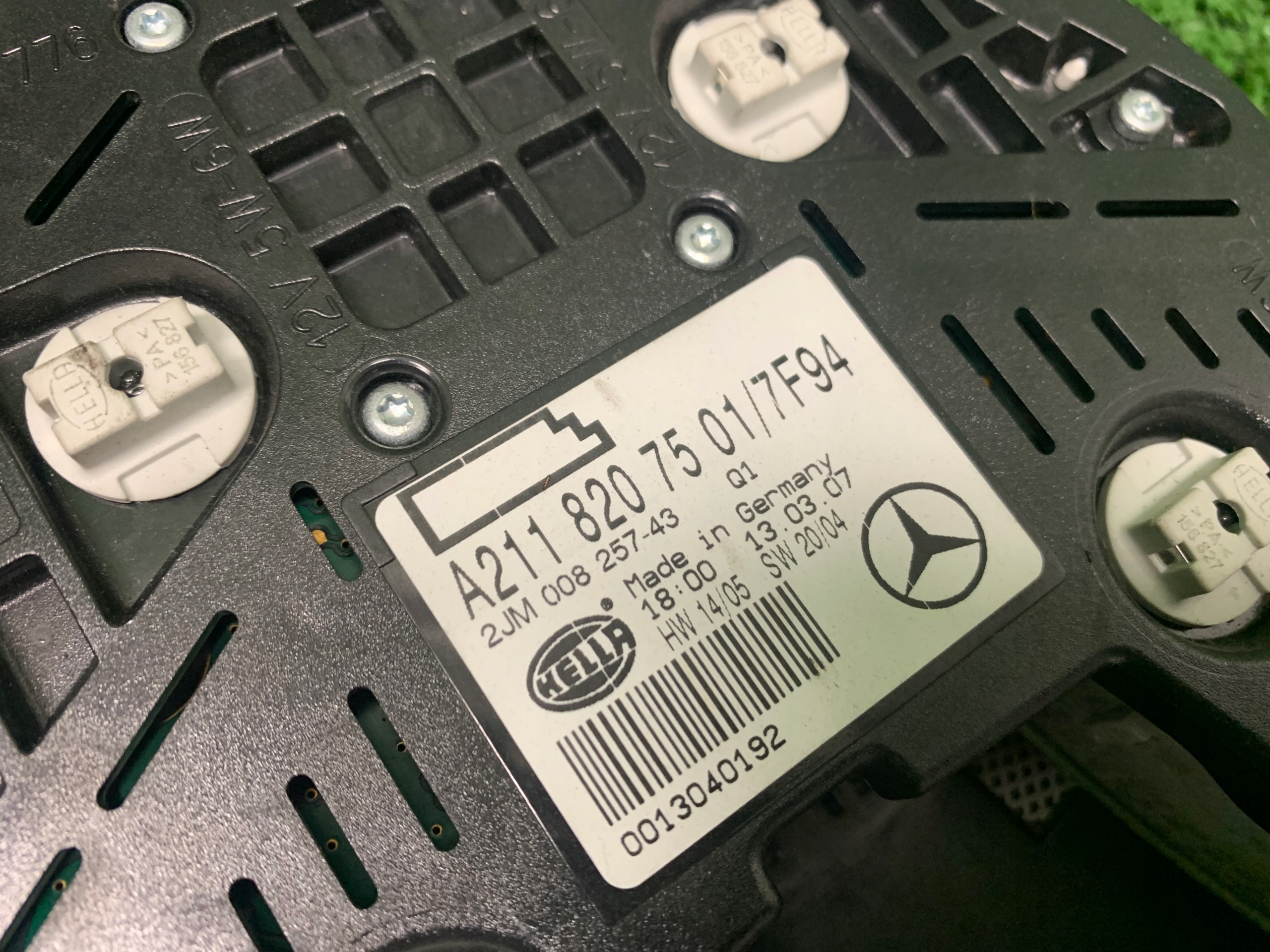 potentiometer accelerator pedal MERCEDES A2113000904