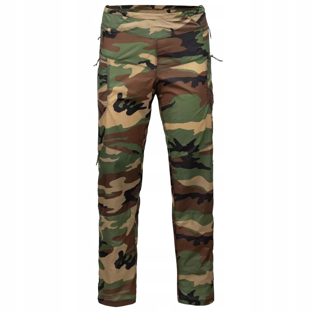 Větruodolné kalhoty maskáčový Helikon-Tex Windrunner Woodland 3XL Long