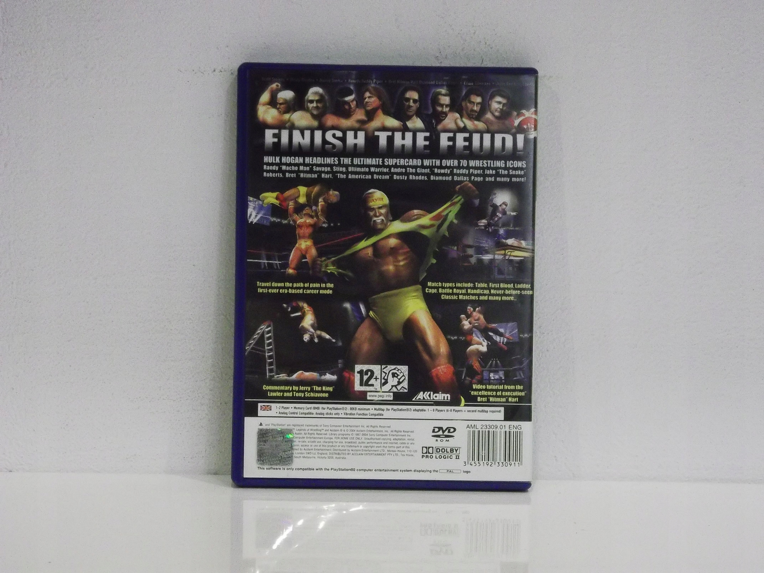 SHOWDOWN LEGENDS OF WRESTLING PS2 Tematyka gry akcji