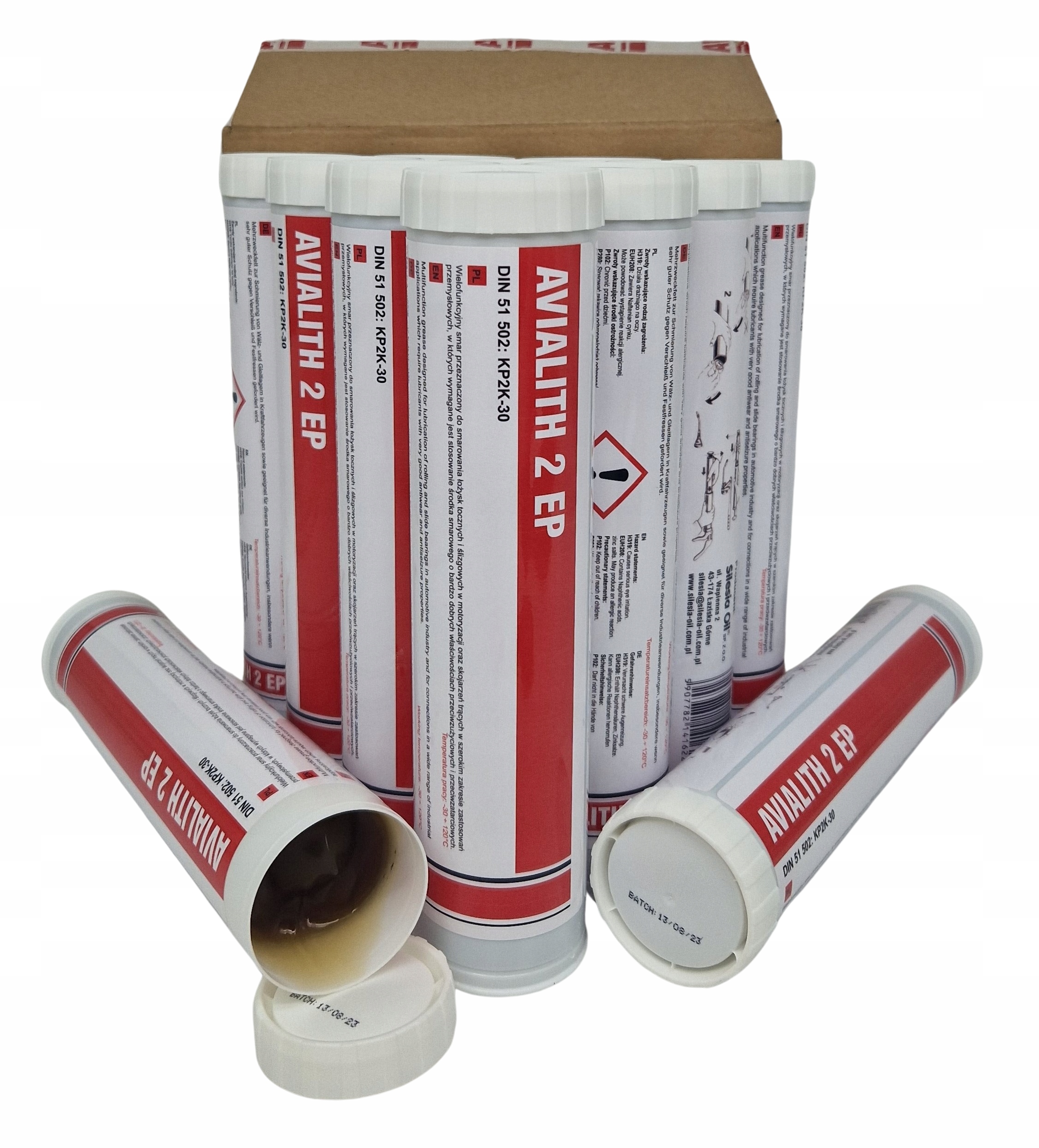 12× Smar w tubie Smar Avialith 2 Ep 400g