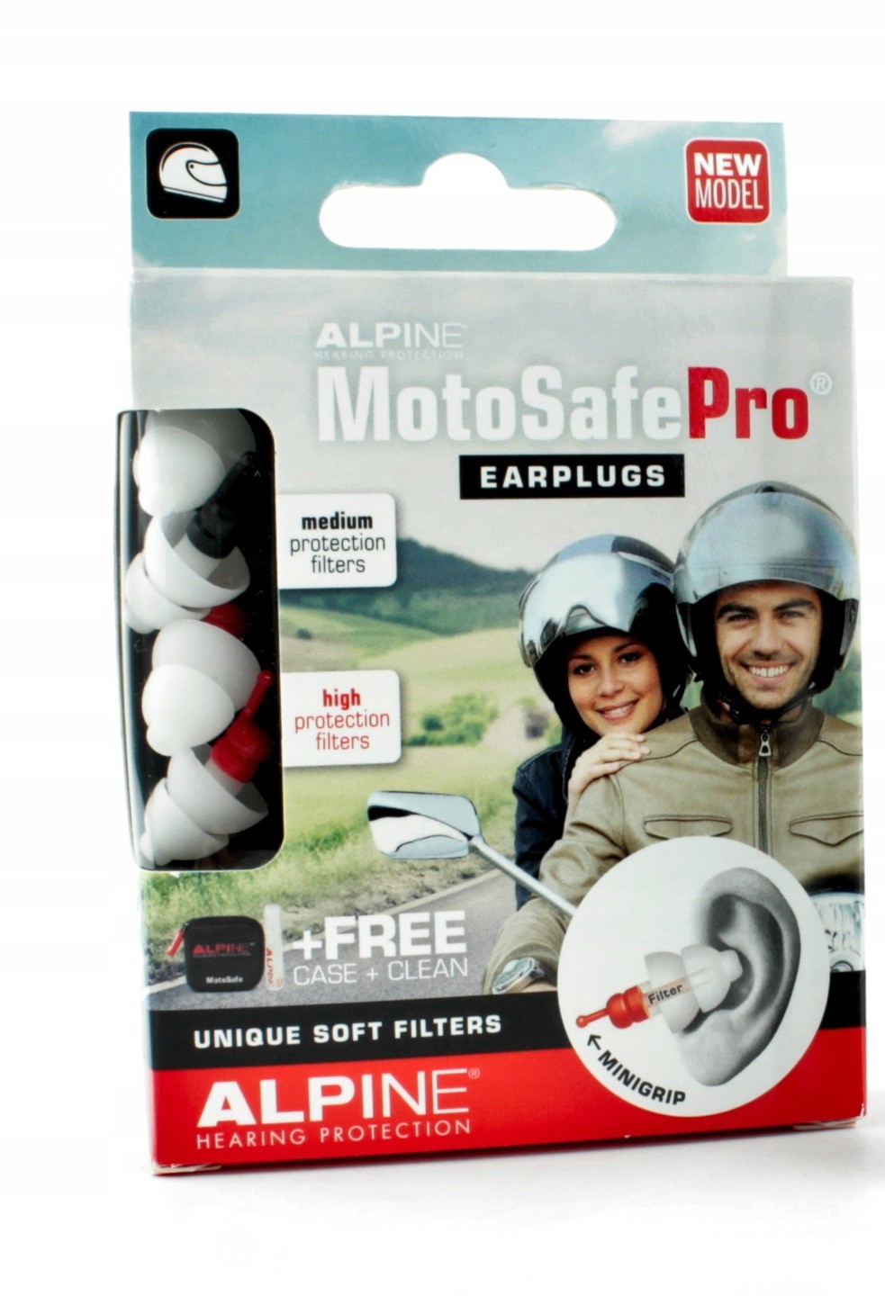 ZATYCZKI DO USZU ALPINE MOTOSAFE PRO