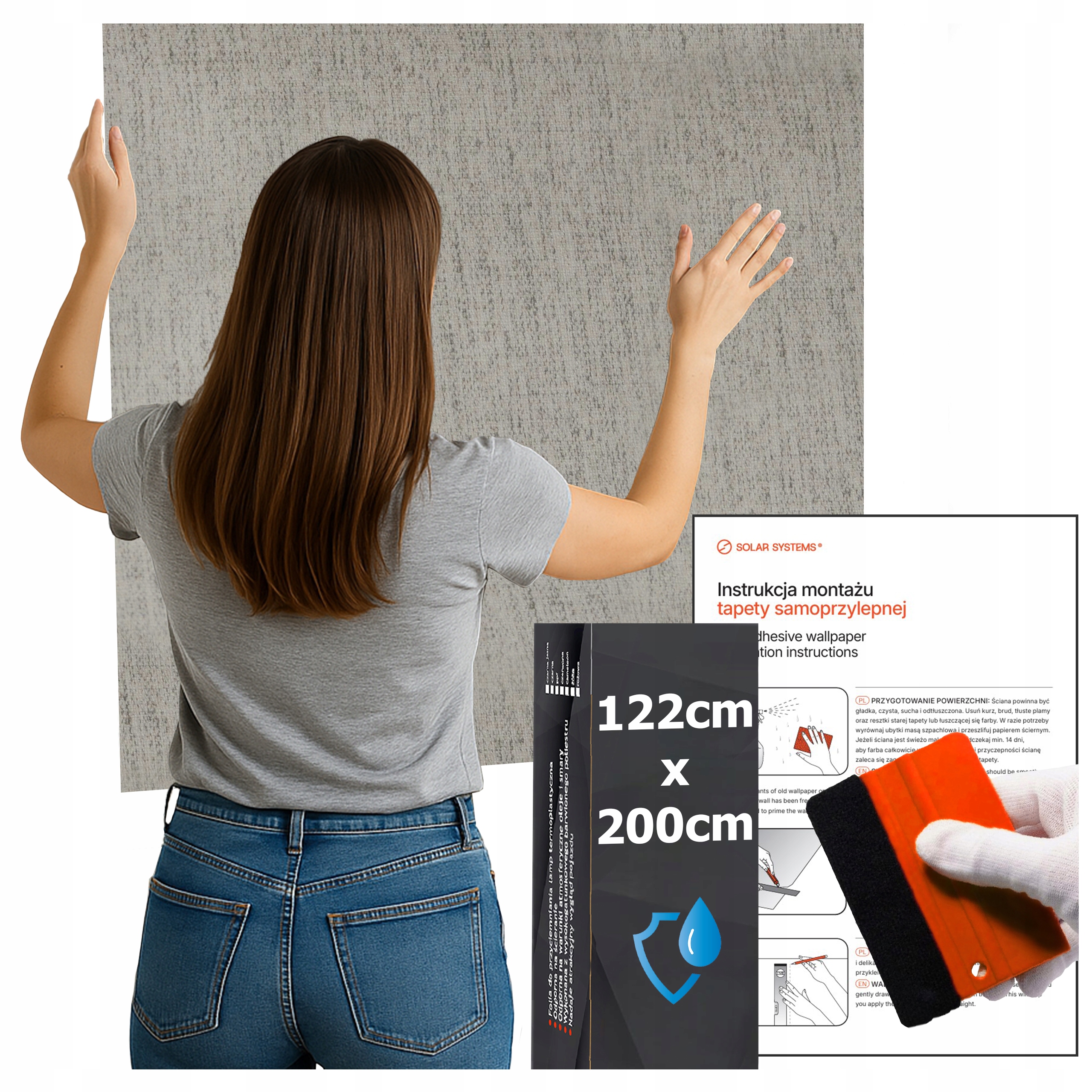 Tapeta Samolepicí Vodotěsná do kuchyně na zeď Nábytek Látka