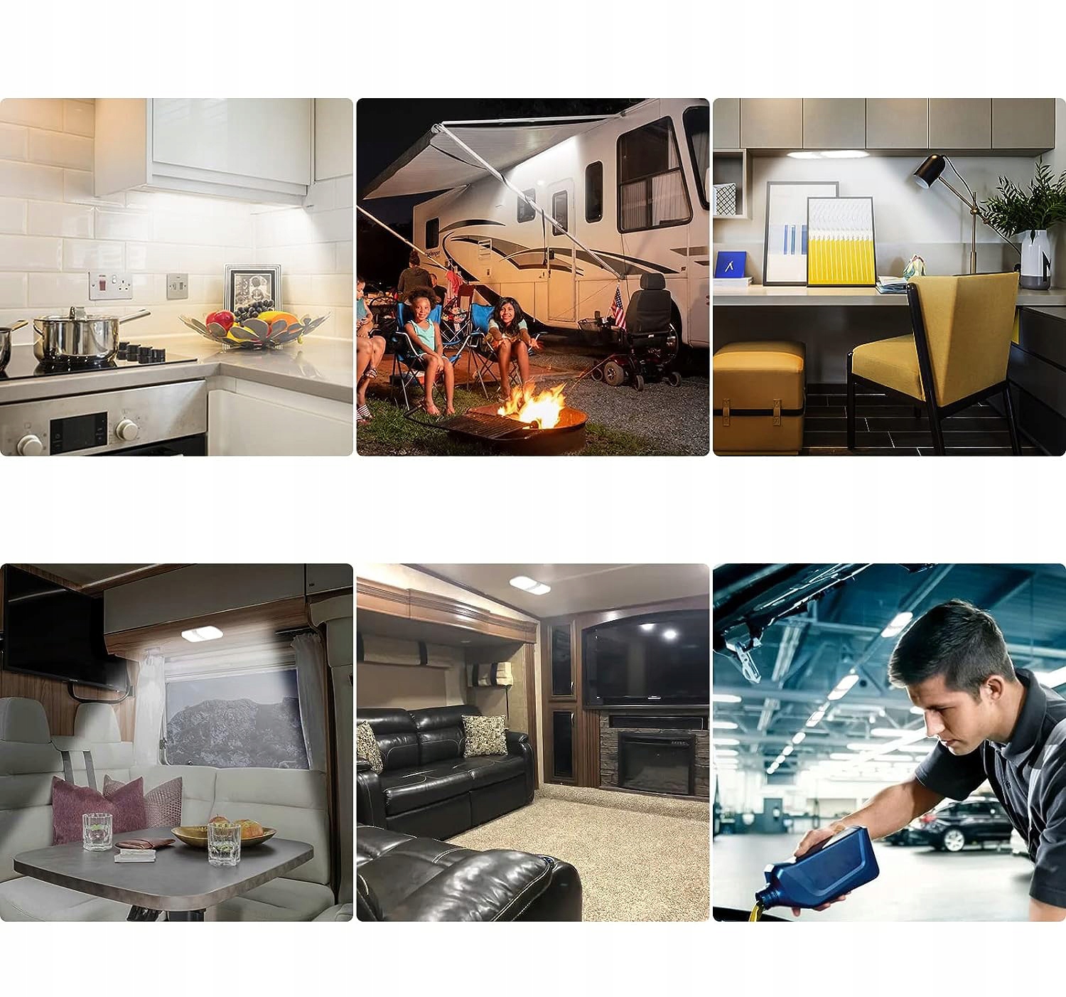 LAMPKA SUFITOWA DO CZYTANIA OŚWIETLENIE KABINY LED Marka Inna