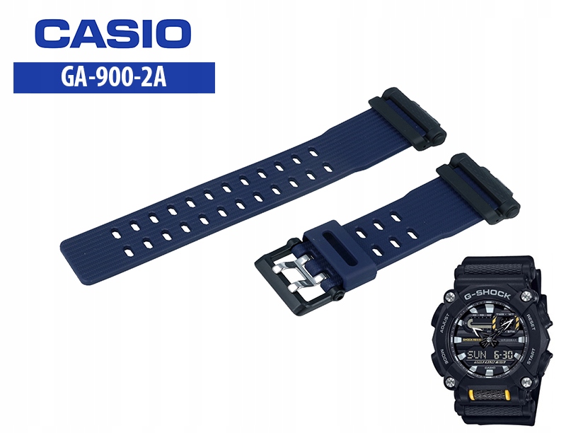 Řemínek Na Hodinky Casio GA-900-2A, Granátový, Originál