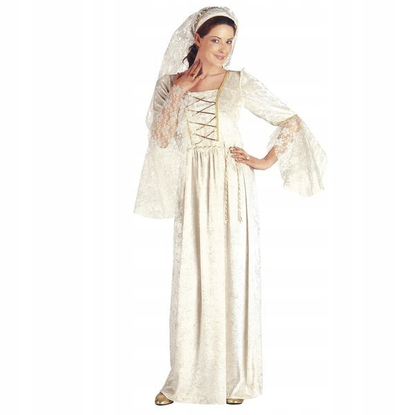 Kostým Dáma Renesance Milady Panna Bílá Józefina S
