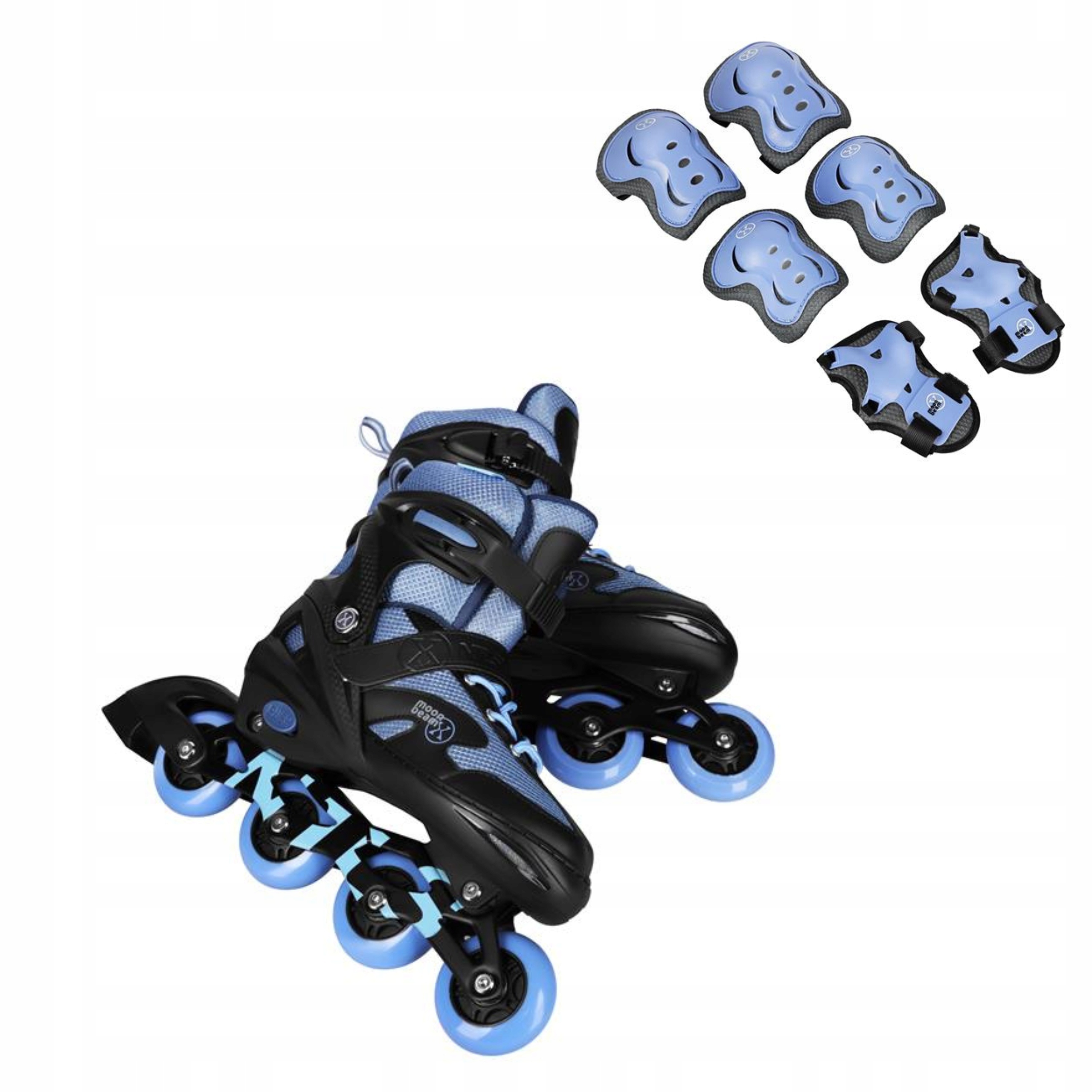 Nastavitelné Brusle 2v1 Nils Extreme chrániče vel. S 31-34