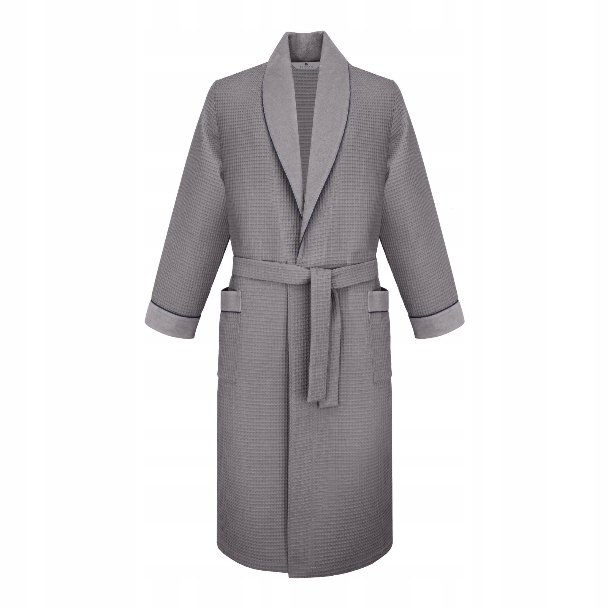 Revise RE-519 Pánský župan 100% bavlna Šedý L