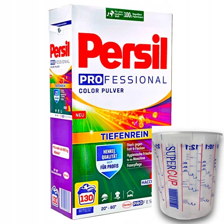 Persil Professional proszek Color Pulver fresch 7,8kg 1szt 130p 1szt miarka