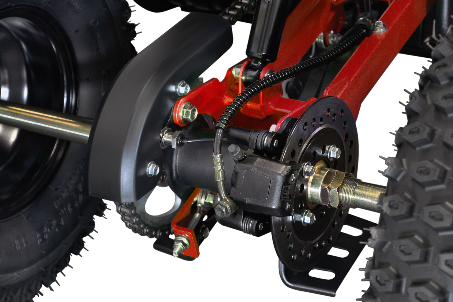 Quad spalinowy 125 REPLAY koła 8 pół-automat pomarańczowy Szerokość pojazdu 1440 cm