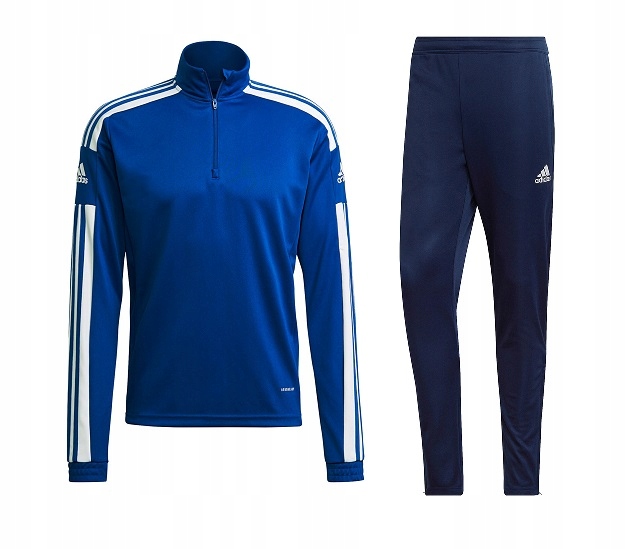 

Dres Męski Adidas Bluza+spodnie Niebieski r. M