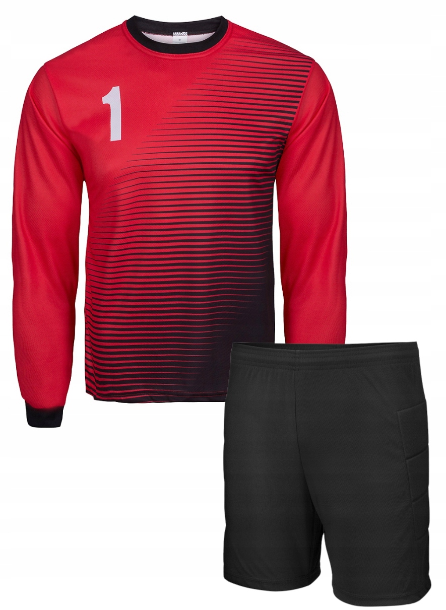 Brankářská Souprava sada s chrániči, Brankářská Mikina Kraťasy 164 (M)