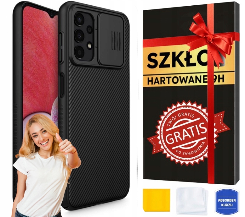 

Etui do Samsung Galaxy A13 4G/LTE i Szkło, Nillkin