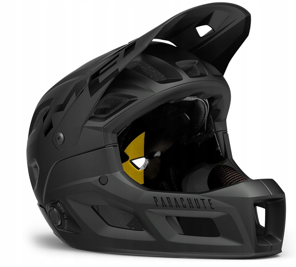 Cyklistická přilba Met Parachute Mcr Mips Black Matt Glossy L (58-61 cm)