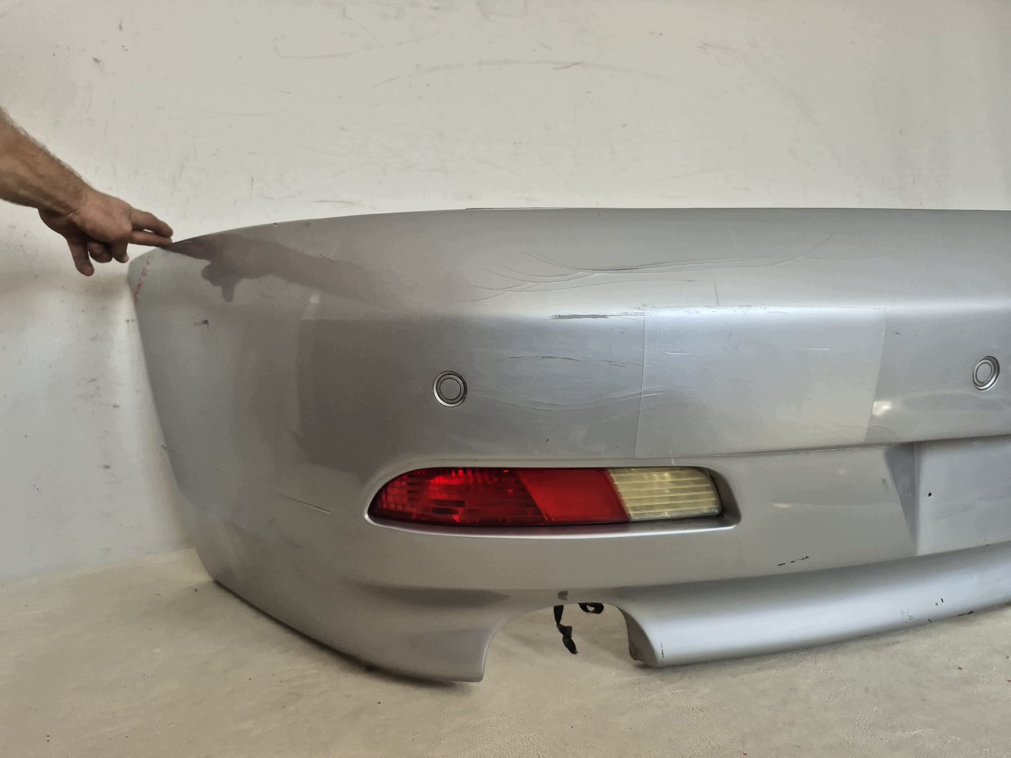 BMW 6 E63 03- bumper rear part rear PDC 7008831
