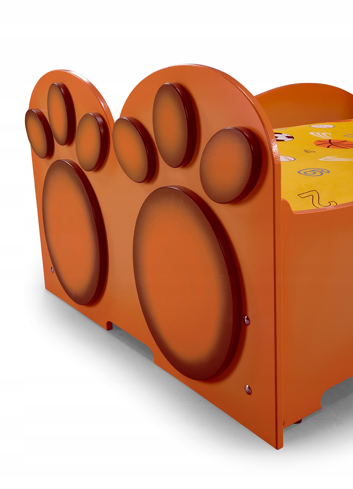 Łóżeczko Miś mały Długość mebla 165 cm