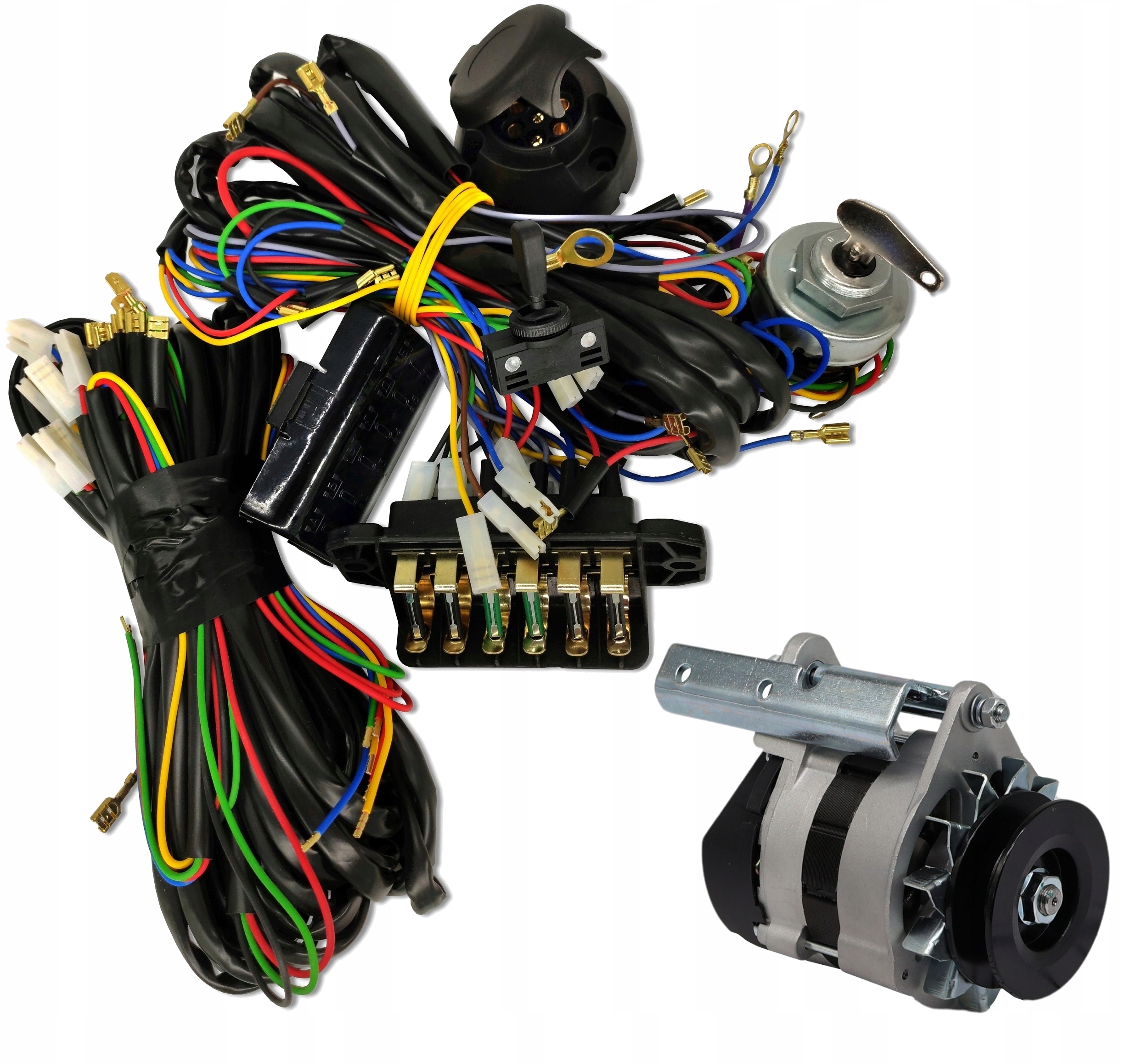 Kompletní Alternátor 14V 45A Bremher Elektrická Instalace Ursus C-360